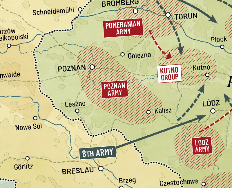 WW2 battlefield map
