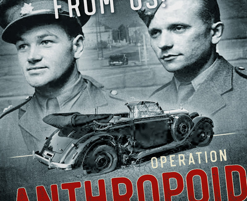 Operation Anthropoid book cover design