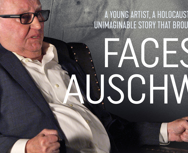 Faces of Auschwitz documentary film promotional poster