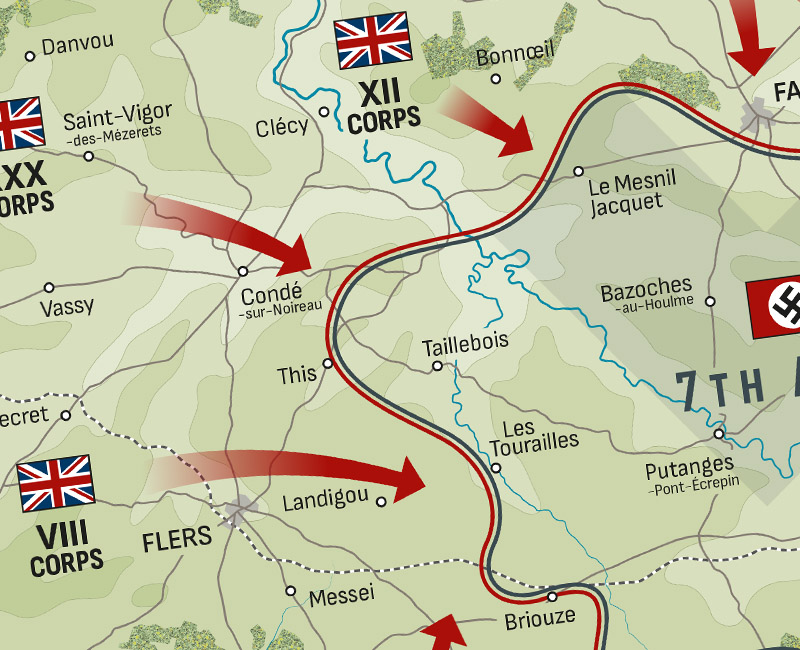 WW2 Battlefield Map